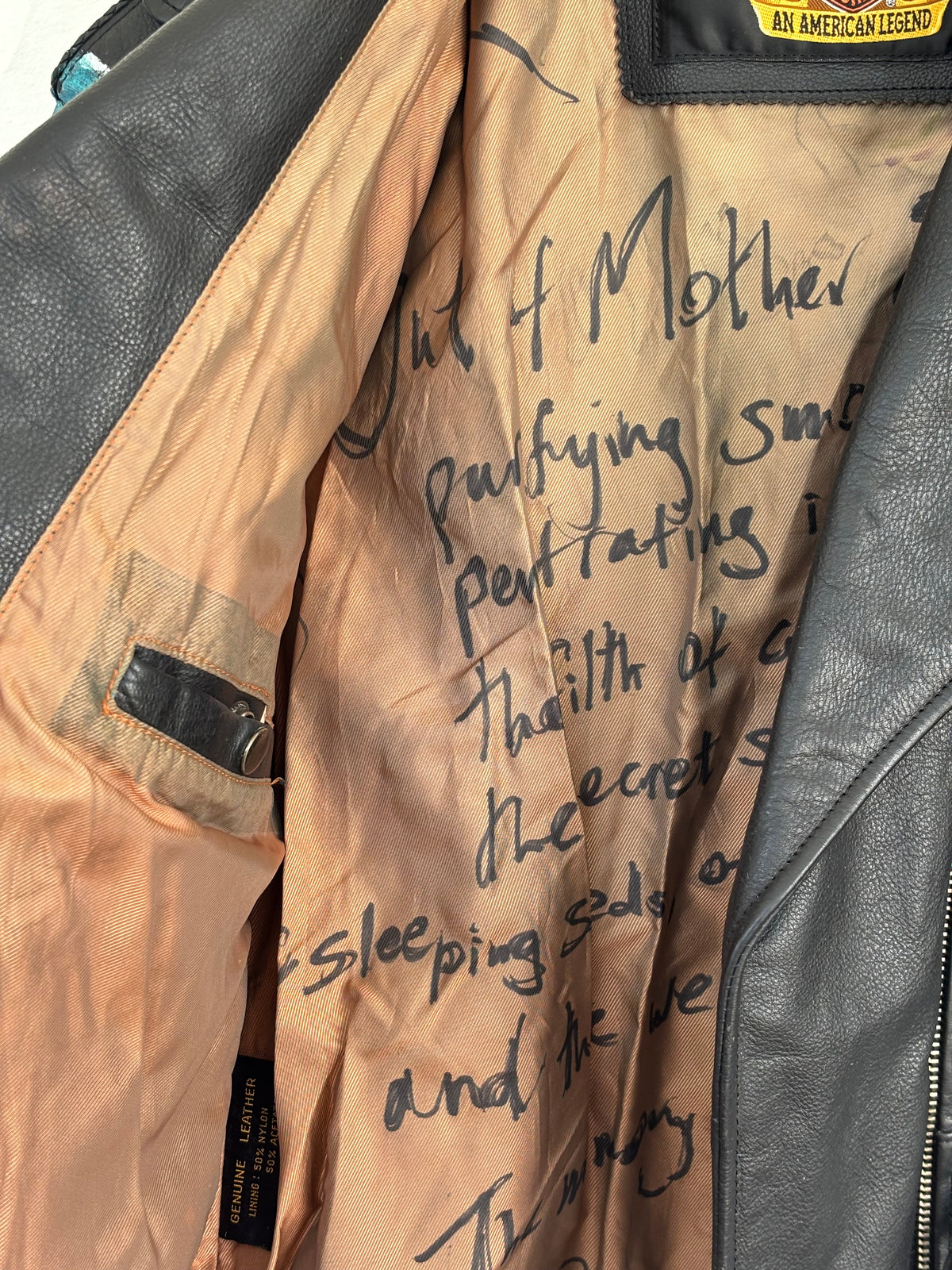 Hand-Painted Leather Jacket – LION x Caroline Navarro | Limited Edition Collaboration | LION Ibiza
